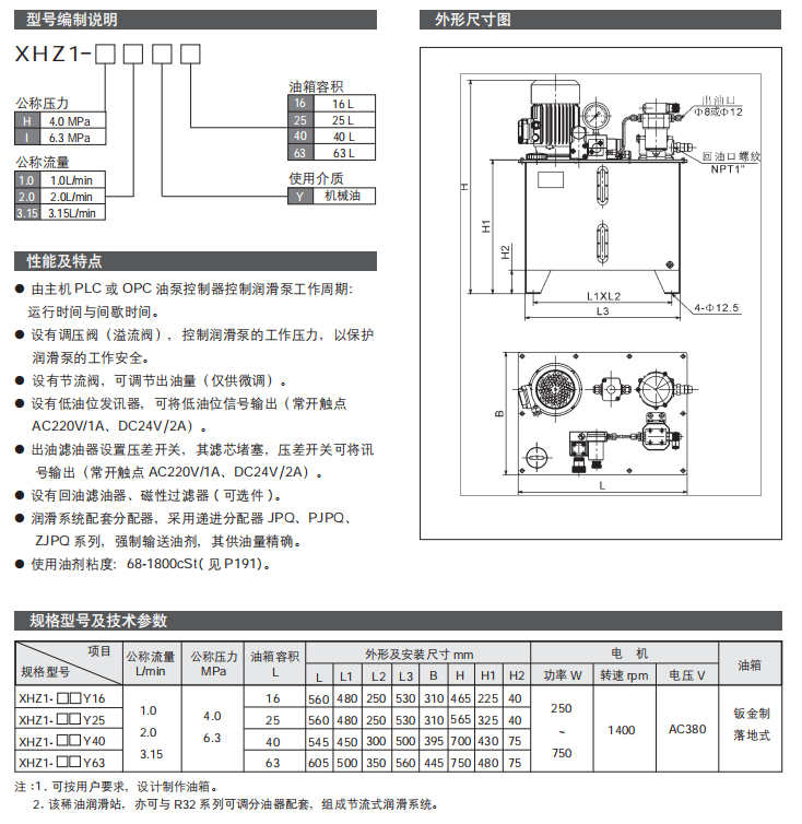 循環(huán)式電動稀油潤滑泵（站）XHZ1 型-參數(shù)1.png