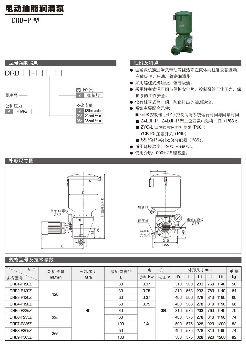 電動(dòng)油脂潤滑泵DRB-P型參數(shù).jpg